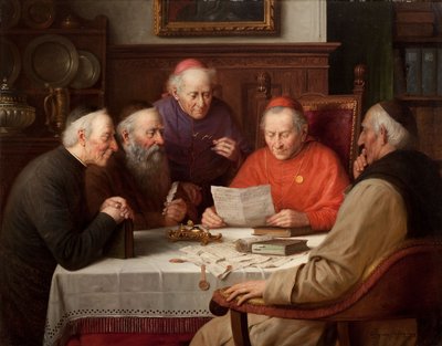 A Meeting of the Cardinals by Josef Wagner Höhenberg